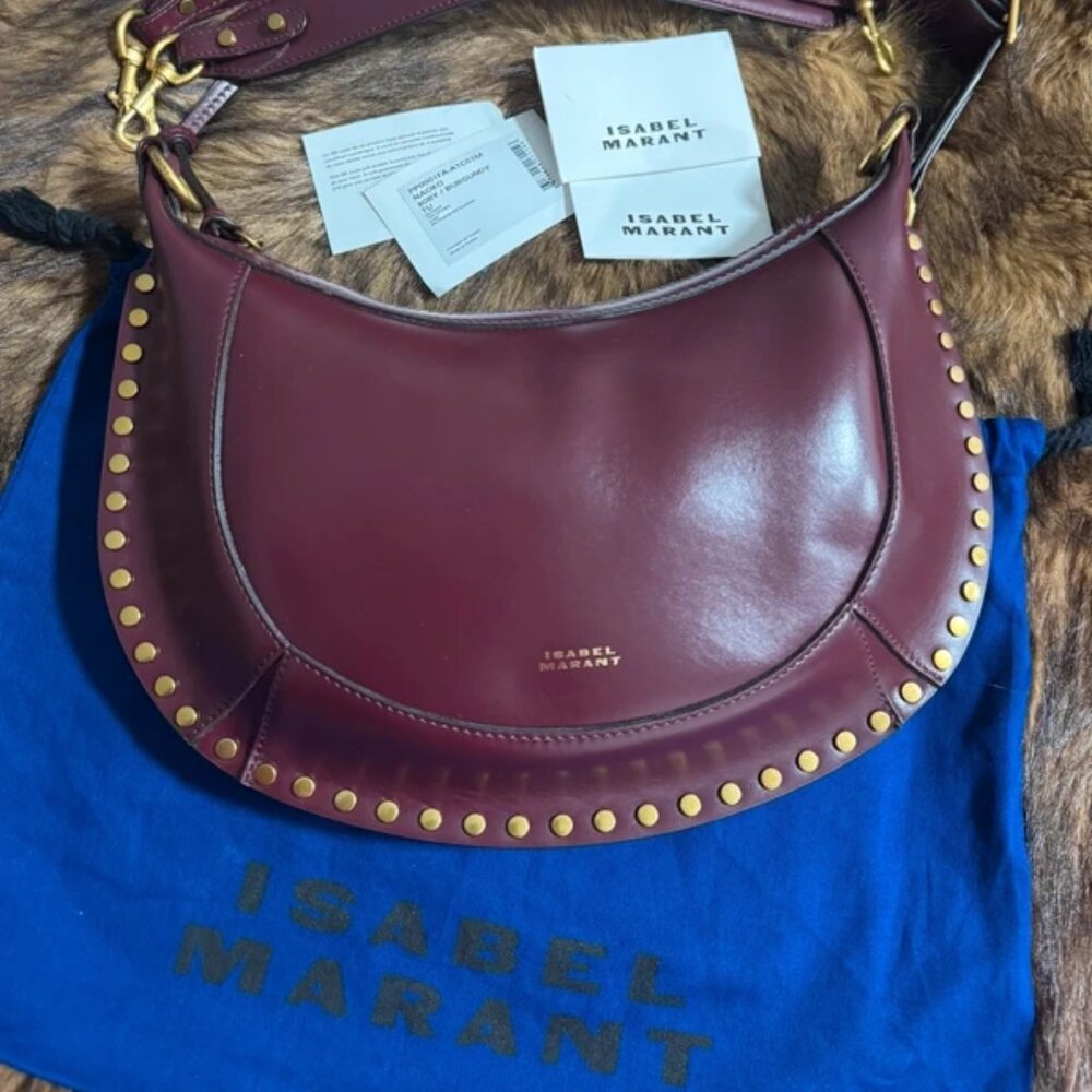 Isabel Marrant Naoko Studded 100% calfskin Leather Bag